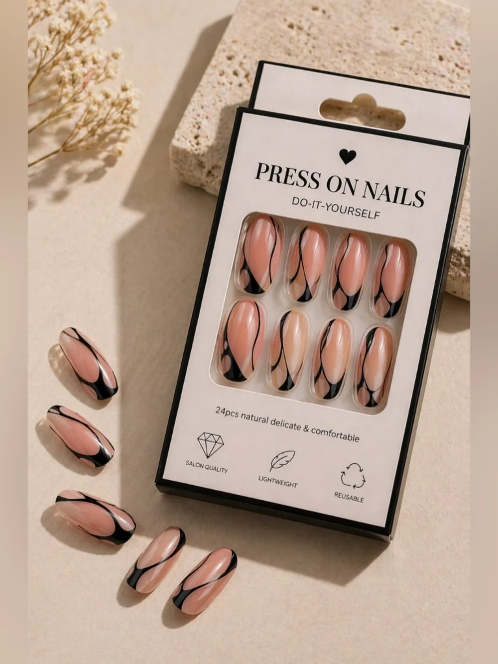 Beauty Nails 🖤 sophisticated